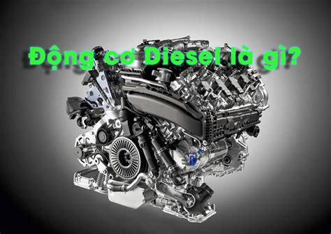 cơ cấu động cơ diesel.